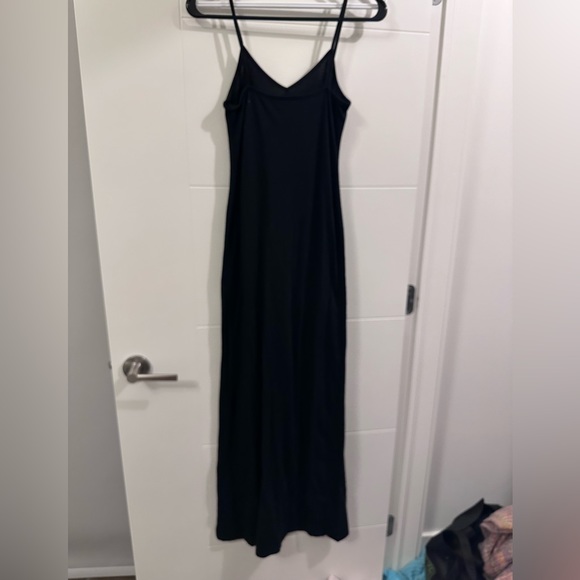 American Apparel Simple black Maxi dress - Picture 2 of 4
